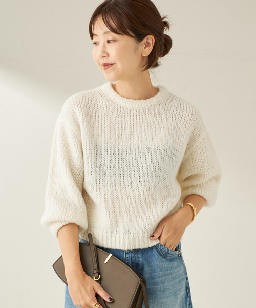 Fluffy half ニット（ニット/セーター）｜Plage（プラージュ）の