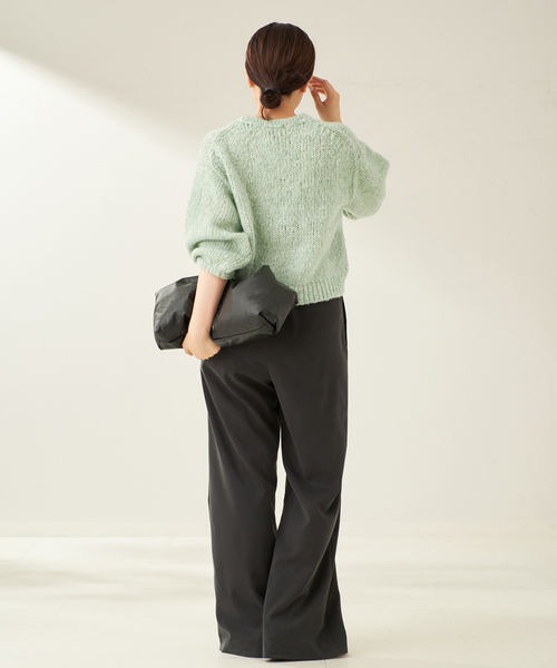 Fluffy half ニット（ニット/セーター）｜Plage（プラージュ）の