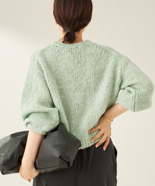 Fluffy half ニット（ニット/セーター）｜Plage（プラージュ）の