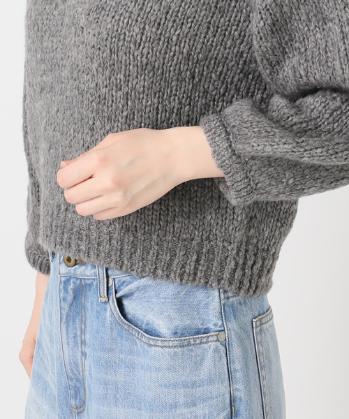 Fluffy half ニット（ニット/セーター）｜Plage（プラージュ）の