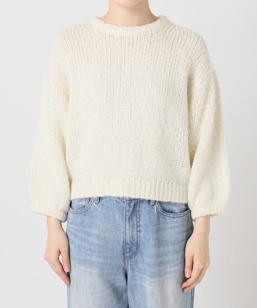 プラージュ　fluffy half ニット　新品 Fluffy half ニット（ニット/セーター）｜Plage（プラージュ）の