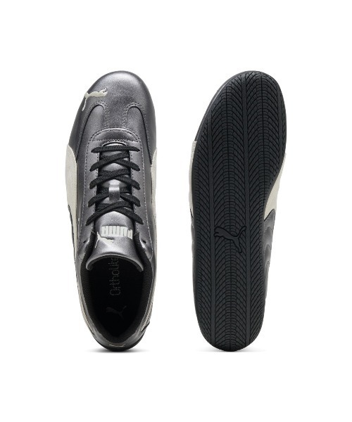 PUMA(プーマ)の「PUMA SPEEDCAT METALLIC(プーマ スピードキャット メタリック)(スニーカー・メンズ・シルバー系/ブラック系・24cm/23.5cm/25cm/24.5cm/28cm/29cm/28.5cm/27.5cm/27cm/26.5cm/23cm/26cm/25.5cm)」の7枚目の写真