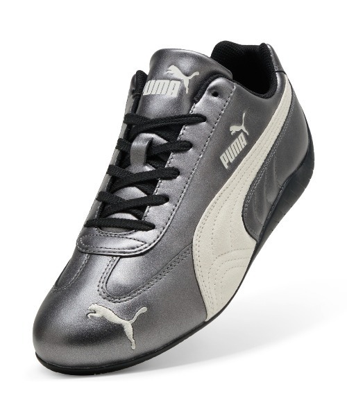 PUMA(プーマ)の「PUMA SPEEDCAT METALLIC(プーマ スピードキャット メタリック)(スニーカー・メンズ・シルバー系/ブラック系・24cm/23.5cm/25cm/24.5cm/28cm/29cm/28.5cm/27.5cm/27cm/26.5cm/23cm/26cm/25.5cm)」の8枚目の写真