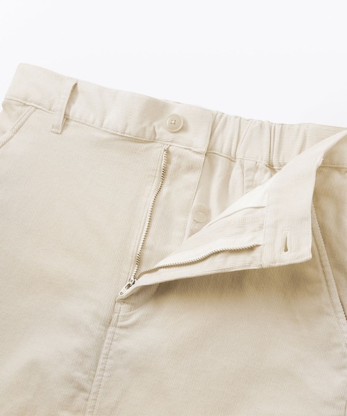 無印良品（ムジルシリョウヒン）の「婦人　ストレッチコーデュロイ　ナロースカート（スカート・レディース・ダークグレー/アイボリー/ネイビー・XL/L/M/S）」の5枚目の写真