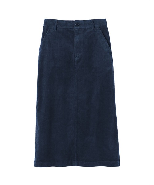 婦人 ストレッチコーデュロイ ナロースカート（スカート）｜無印良品