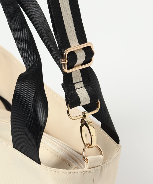 Elura(エルーラ)の「撥水ベルト2WAYトート/579691(トートバッグ・レディース・ブラック/ベージュ/クリーム/キャメル/カーキ/グレー・FREE)」の18枚目の写真