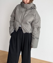 CANAL JEAN（キャナルジーン）の「El mar　パーカーショートダウンジャケット（ダウンジャケット/コート）」