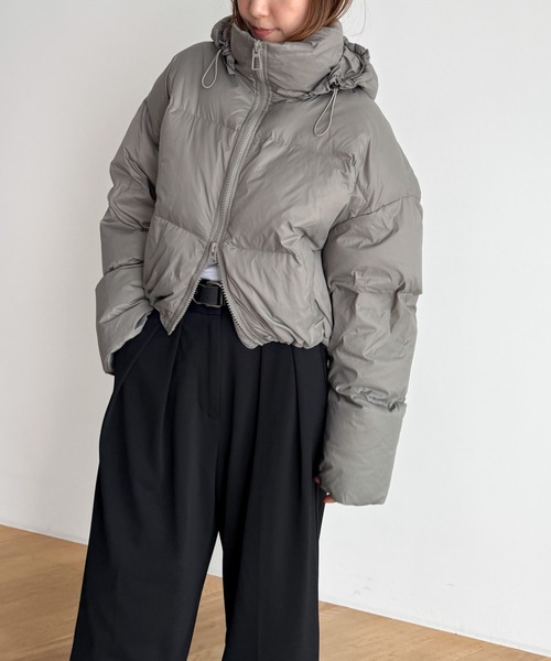 El mar パーカーショートダウンジャケット（ダウンジャケット/コート