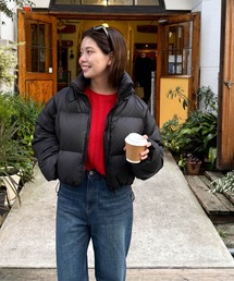 El mar　パーカーショートダウンジャケット