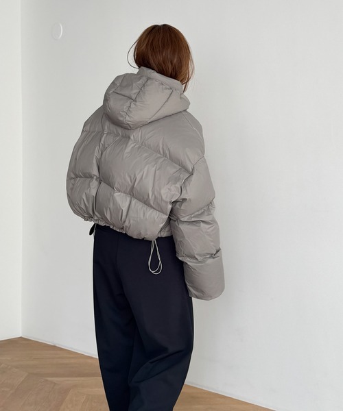 El mar パーカーショートダウンジャケット（ダウンジャケット/コート