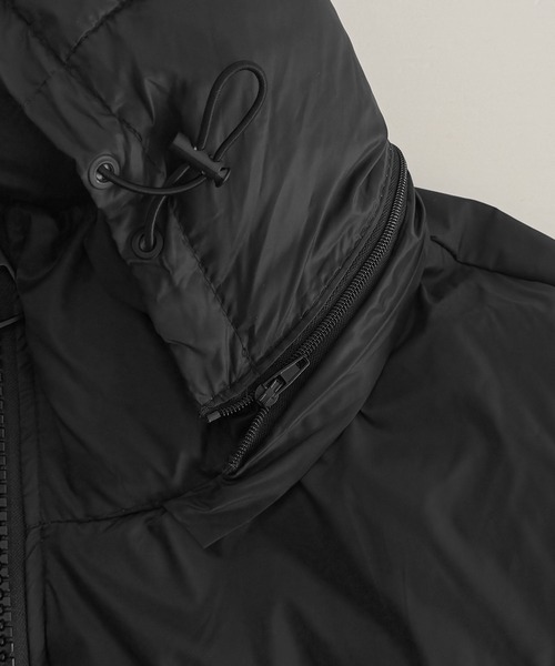 CANAL JEAN（キャナルジーン）の「El mar　パーカーショートダウンジャケット（ダウンジャケット/コート・レディース・グレー/ブラック/ミント・ONE SIZE）」の19枚目の写真