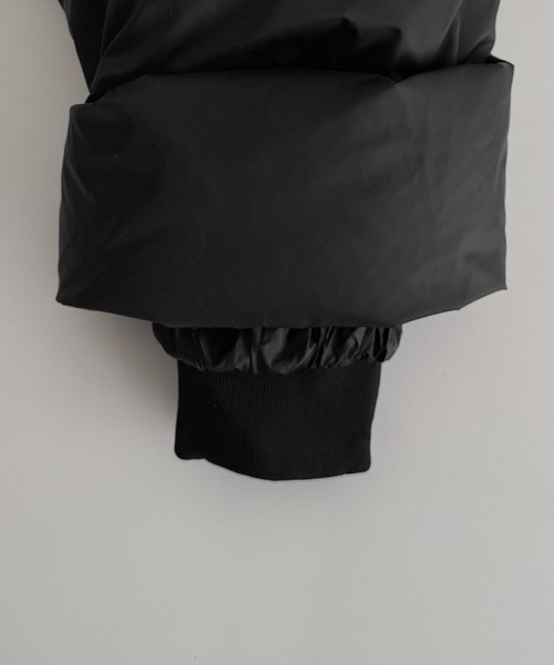 CANAL JEAN（キャナルジーン）の「El mar　パーカーショートダウンジャケット（ダウンジャケット/コート・レディース・グレー/ブラック/ミント・ONE SIZE）」の22枚目の写真