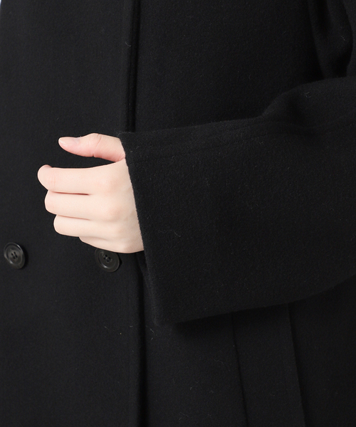 尾州ウールモッサWブレストハーフコート JOURNAL STANDARD relume｜《WEB限定追加》尾州ウールモッサW