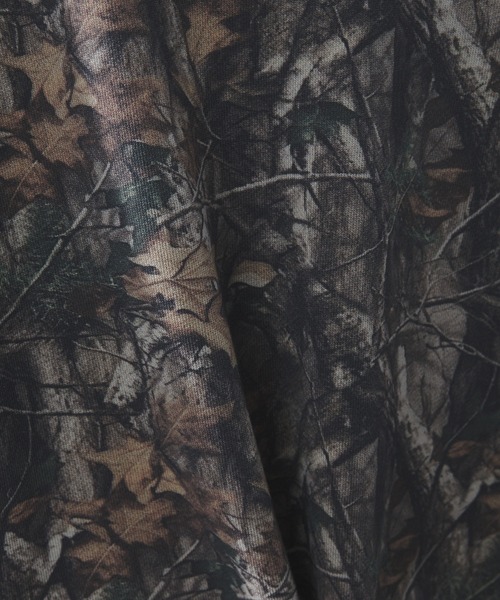 SLICK（スリック）の「【SLICK/スリック】Camouflage Print Double Zip Parka/カモフラージュスウェットダブルジップパーカー / ヘビィーウェイト/セットアップ（パーカー・メンズ・ウッドランド/リアルツリーカモ・1/2/3）」の11枚目の写真