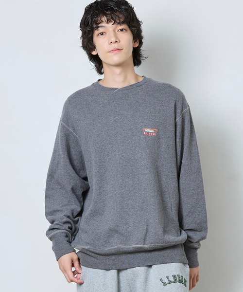L.L.Bean(エルエルビーン)の「【JAPAN EDITION】ロックランド・カタディン・ロングスリーブ・ティ(Tシャツ/カットソー・メンズ・インディゴブルー/チャコールグレー/グレー系・X-LARGE/LARGE/MEDIUM)」の1枚目の写真