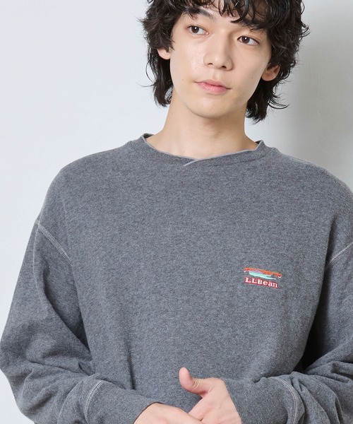 L.L.Bean(エルエルビーン)の「【JAPAN EDITION】ロックランド・カタディン・ロングスリーブ・ティ(Tシャツ/カットソー・メンズ・インディゴブルー/チャコールグレー/グレー系・X-LARGE/LARGE/MEDIUM)」の4枚目の写真