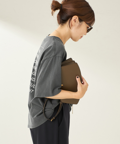 plage(プラージュ)の「ANINE BING / アニービン RUDY TEE EMPOWERMENT Tシャツ(Tシャツ/カットソー・レディース・ブラック系その他・FREE)」の11枚目の写真