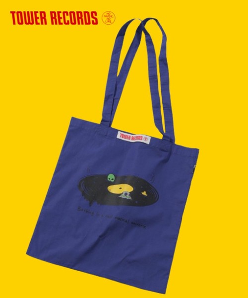 takepa　コラボ トートバッグ　限定品 タイヤ　希少　人気 タワーレコード】コラボトート（トートバッグ）｜niko and