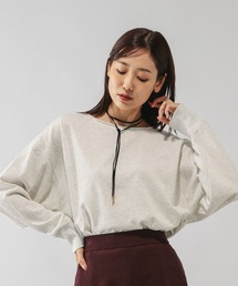 GLOBAL WORK | 乾きやすいミニ裏毛カラープルオーバー/580946(Tシャツ/カットソー)