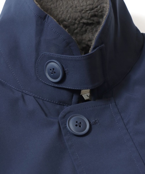 Lazar（ラザル）の「N-1 Deck Jacket/撥水 防風 ストレッチ 襟ボア デッキジャケット/中綿ジャケット/ブルゾン/レディース メンズ（ブルゾン・メンズ・カーキ/ベージュ/ネイビー・M/L/LL）」の15枚目の写真