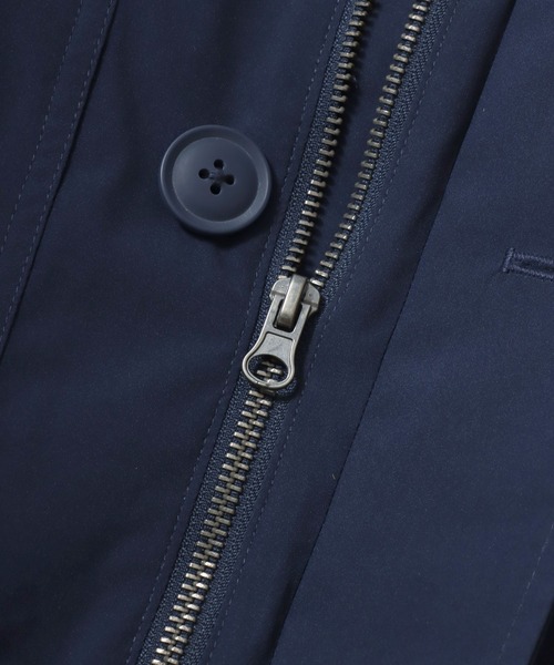 Lazar（ラザル）の「N-1 Deck Jacket/撥水 防風 ストレッチ 襟ボア デッキジャケット/中綿ジャケット/ブルゾン/レディース メンズ（ブルゾン・メンズ・カーキ/ベージュ/ネイビー・M/L/LL）」の17枚目の写真