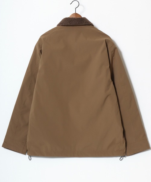 Lazar（ラザル）の「N-1 Deck Jacket/撥水 防風 ストレッチ 襟ボア デッキジャケット/中綿ジャケット/ブルゾン/レディース メンズ（ブルゾン・メンズ・カーキ/ベージュ/ネイビー・M/L/LL）」の8枚目の写真