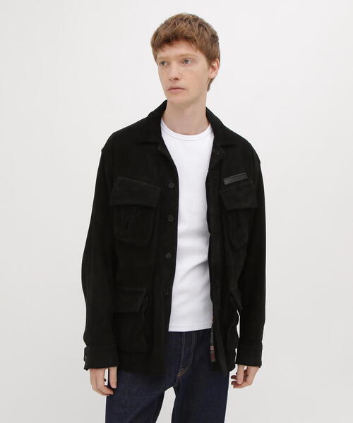GOAT SUEDE JUNGLE FATIGUE JACKET / ゴートスウェード ジャングル