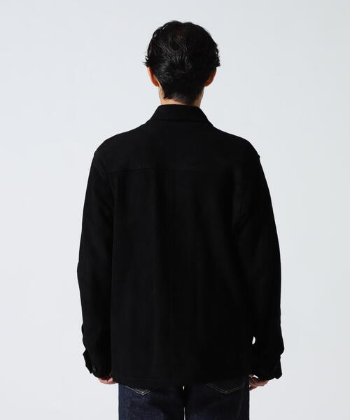 AVIREX(アヴィレックス)の「GOAT SUEDE JUNGLE FATIGUE JACKET / ゴートスウェード ジャングルファティーグジャケット / AVIREX / アヴィレックス(ミリタリージャケット・メンズ・ブラック/ブラウン・XX-LARGE/X-LARGE/LARGE/MEDIUM)」の5枚目の写真