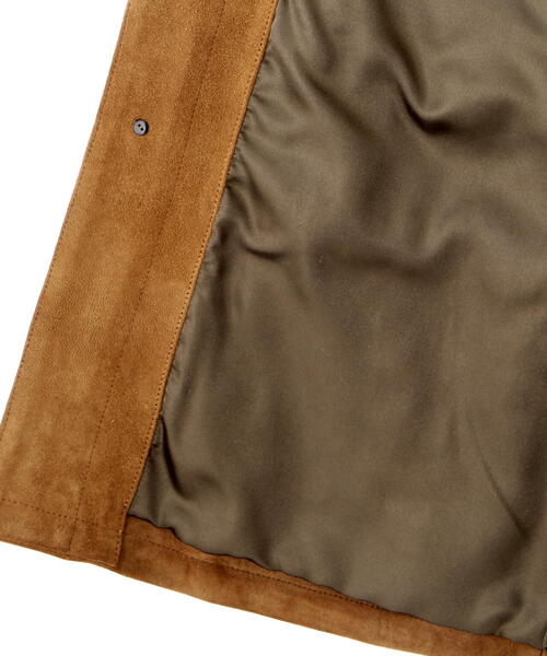 AVIREX(アヴィレックス)の「GOAT SUEDE JUNGLE FATIGUE JACKET / ゴートスウェード ジャングルファティーグジャケット / AVIREX / アヴィレックス(ミリタリージャケット・メンズ・ブラック/ブラウン・XX-LARGE/X-LARGE/LARGE/MEDIUM)」の21枚目の写真