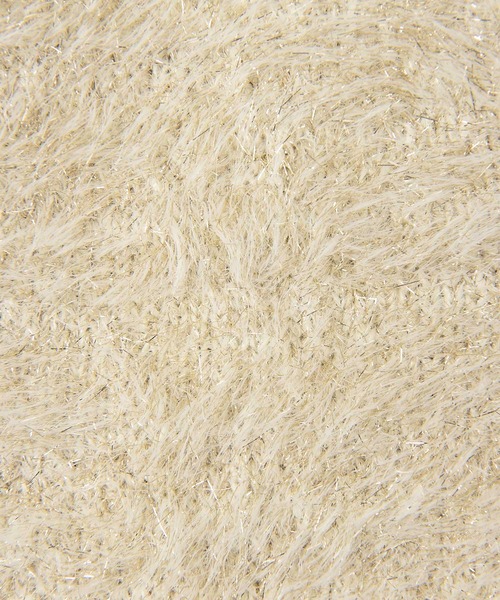 AKTE(アクテ)の「Vネックラメシャギーニットベスト(ベスト・レディース・ベージュ系/グレー系・FREE)」の15枚目の写真