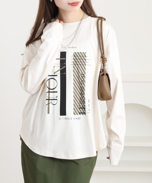 セール】hunch デザインロゴロンT（Tシャツ/カットソー）｜hunch