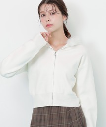 JILL by JILL STUART | ◇フェイクファー付きニットパーカー(ニット/セーター)