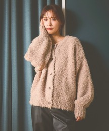 mysty woman | 2WAYラメシャギーカーディガン 575280(カーディガン/ボレロ)