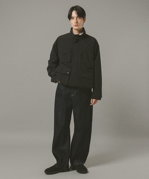 RAGEBLUE（レイジブルー）の「マルチポケットナイロンジャケット（ナイロンジャケット・メンズ・ダークグレー/ブラック・MEDIUM/LARGE）」の9枚目の写真