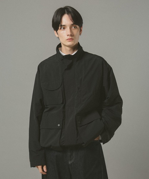 RAGEBLUE（レイジブルー）の「マルチポケットナイロンジャケット（ナイロンジャケット・メンズ・ダークグレー/ブラック・MEDIUM/LARGE）」の8枚目の写真