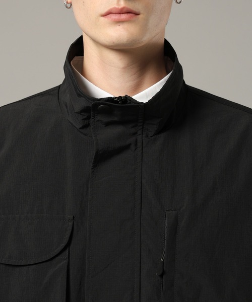 RAGEBLUE（レイジブルー）の「マルチポケットナイロンジャケット（ナイロンジャケット・メンズ・ダークグレー/ブラック・MEDIUM/LARGE）」の18枚目の写真