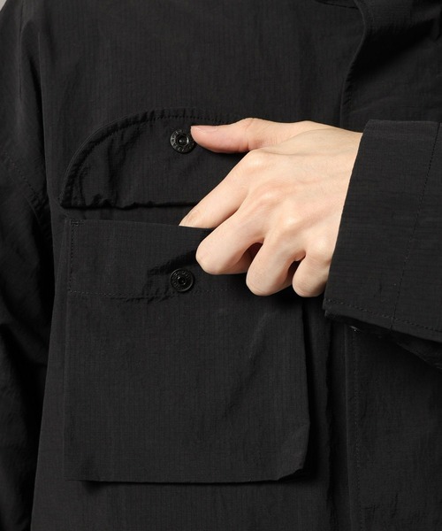 RAGEBLUE（レイジブルー）の「マルチポケットナイロンジャケット（ナイロンジャケット・メンズ・ダークグレー/ブラック・MEDIUM/LARGE）」の16枚目の写真