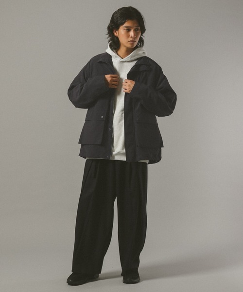 セール】マルチポケットナイロンジャケット（ナイロンジャケット