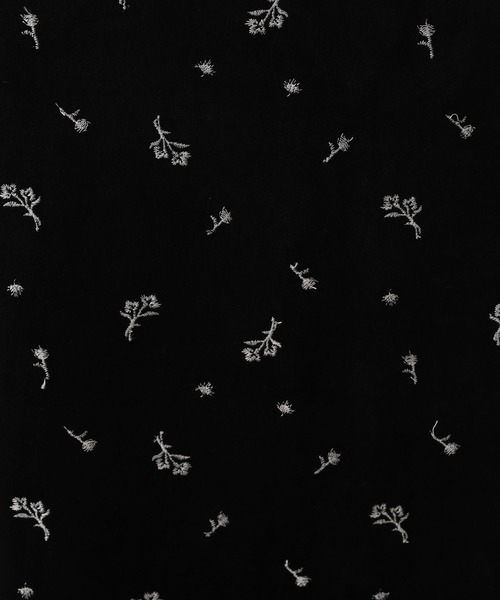 FOUND GOOD（ファウンドグッド）の「ベロア刺繍タイトスカート（スカート・レディース・ブラウン系5/ブラック・L/M/S）」の19枚目の写真