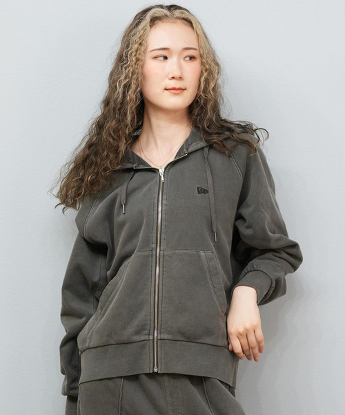 セール】NEW ERA/ニューエラ ジップアップ パーカー 裏毛 スウェット