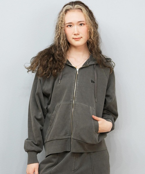 セール】NEW ERA/ニューエラ ジップアップ パーカー 裏毛 スウェット