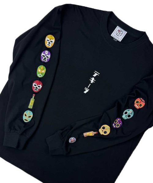 JACKROSE（ジャックローズ）の「YOIDORE ﾃｷｰﾗ ﾛﾝTEE（Tシャツ/カットソー・メンズ・ブラック/ホワイト・M/L/XL）」の7枚目の写真