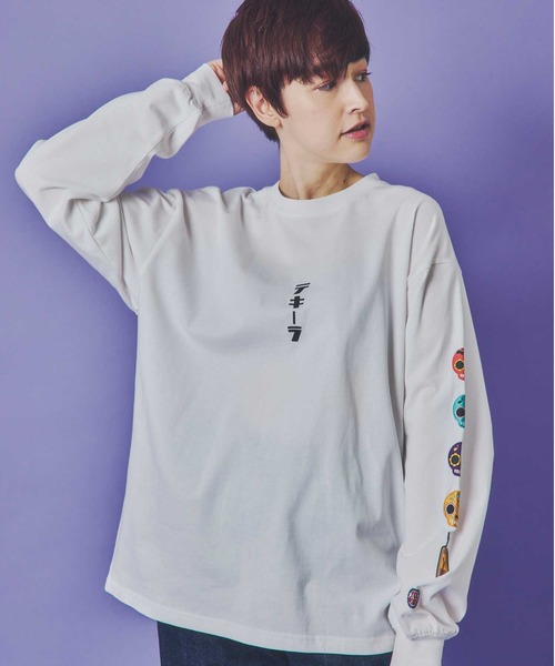 JACKROSE（ジャックローズ）の「YOIDORE ﾃｷｰﾗ ﾛﾝTEE（Tシャツ/カットソー・メンズ・ブラック/ホワイト・M/L/XL）」の3枚目の写真