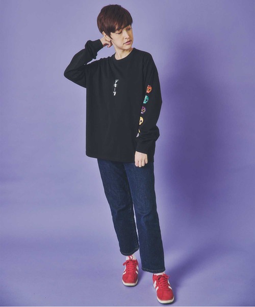 JACKROSE（ジャックローズ）の「YOIDORE ﾃｷｰﾗ ﾛﾝTEE（Tシャツ/カットソー・メンズ・ブラック/ホワイト・M/L/XL）」の18枚目の写真