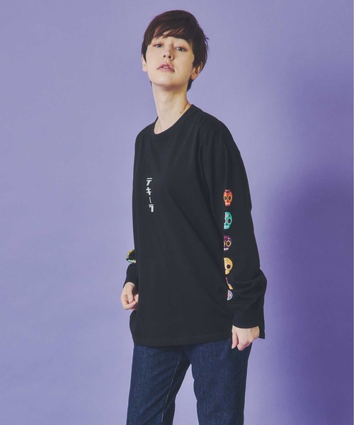 JACKROSE（ジャックローズ）の「YOIDORE ﾃｷｰﾗ ﾛﾝTEE（Tシャツ/カットソー・メンズ・ブラック/ホワイト・M/L/XL）」の17枚目の写真