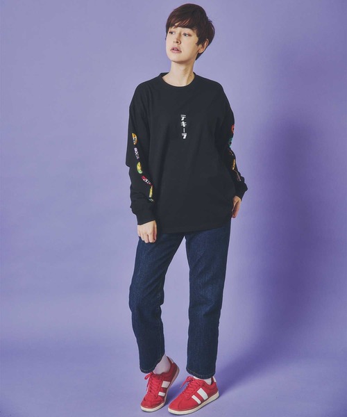 JACKROSE（ジャックローズ）の「YOIDORE ﾃｷｰﾗ ﾛﾝTEE（Tシャツ/カットソー・メンズ・ブラック/ホワイト・M/L/XL）」の20枚目の写真