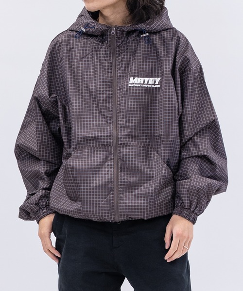 セール】【13】チェックシェルジャケット（ナイロンジャケット