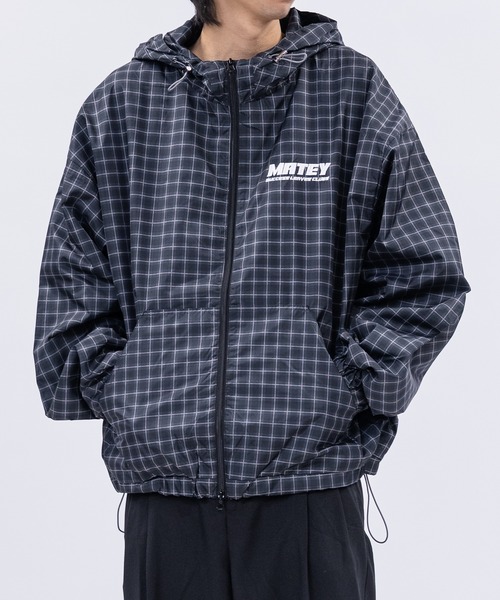 セール】【13】チェックシェルジャケット（ナイロンジャケット