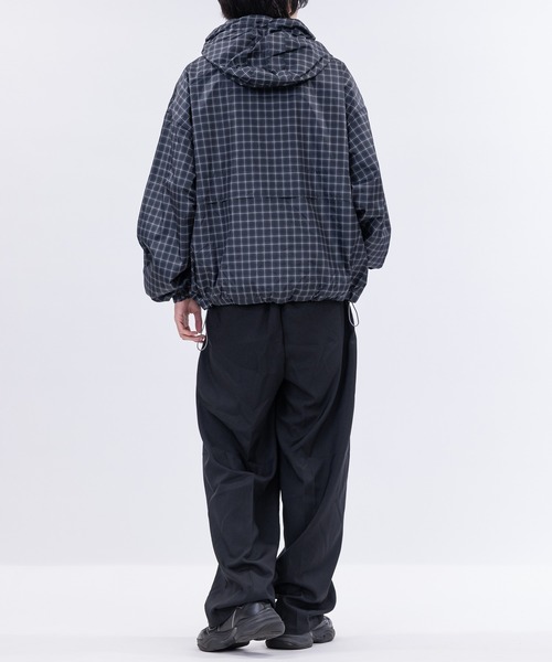 セール】【13】チェックシェルジャケット（ナイロンジャケット