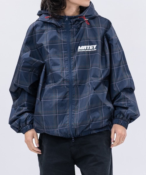 セール】【13】チェックシェルジャケット（ナイロンジャケット